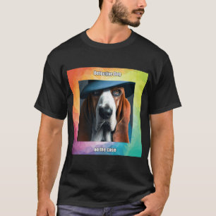 T-shirt Chien détective