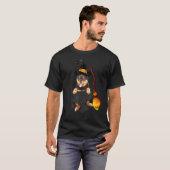 T-shirt Chien d'Halloween Rottweiler (Devant entier)