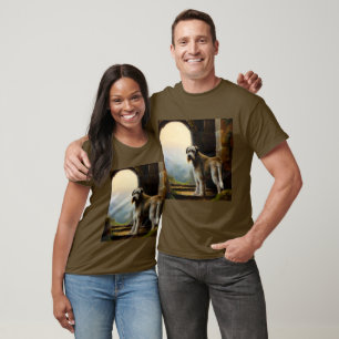 T-shirt Chien d'Irlande Wolfhound