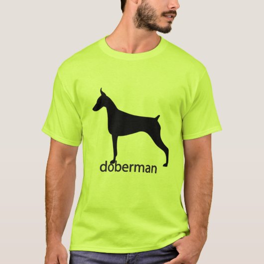 T-shirt Chien Doberman (Devant)