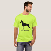T-shirt Chien Doberman (Devant entier)