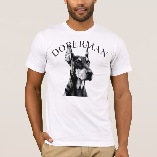 T-shirt Chien Doberman (Devant)
