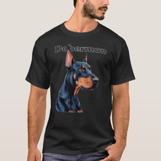T-shirt Chien Doberman