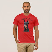 T-shirt Chien Doberman (Devant entier)