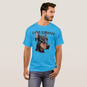 T-shirt Chien Doberman (Devant entier)