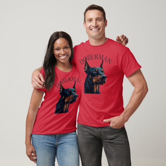 T-shirt Chien Doberman (Unisexe)