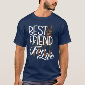 T-shirt Chien Doberman propriétaire Amis drôle