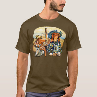 T-shirt Chien Don Quichotte