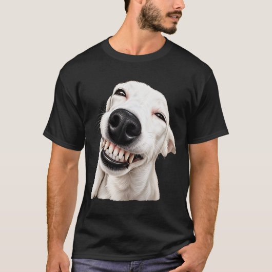 T-shirt Chien drôle (Devant)