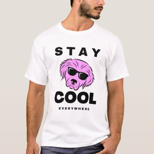 T-shirt Chien drôle (Devant)