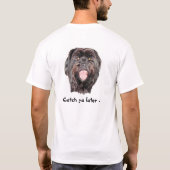 T-shirt Chien drôle (Dos)