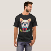T-shirt chien drôle, animaux mignons (Devant entier)