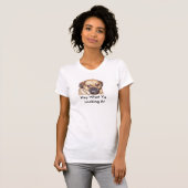 T-shirt Chien drôle de Puggle (Devant entier)