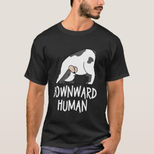 T-shirt Chien drôle pose de yoga Bouledogue français vers