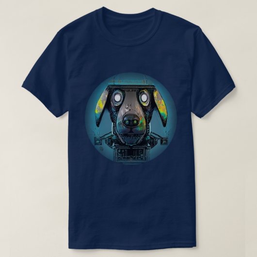 T-shirt chien drone (Design devant)
