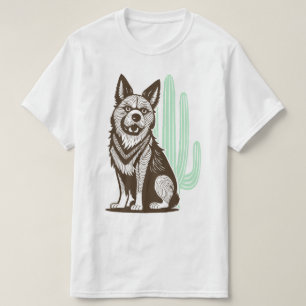 T-shirt chien du désert