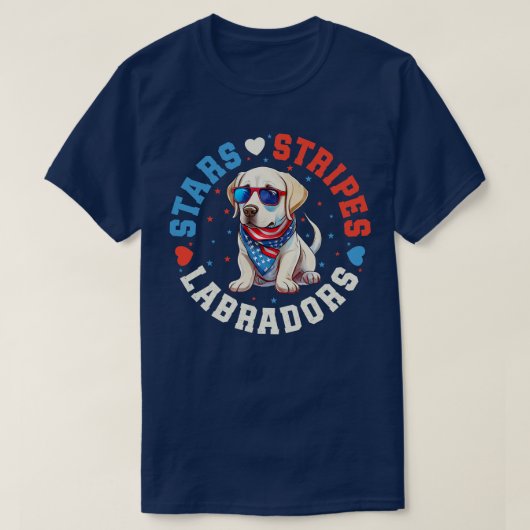 T-shirt Chien du Labrador (Design devant)