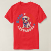 T-shirt Chien du Labrador (Design devant)