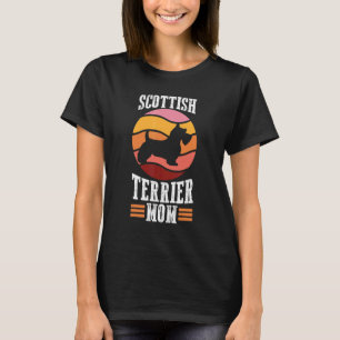 T-shirt Chien écossais propriétaire animal de compagnie ré