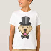 T-shirt Chien en forme de chambre avec mâchoire (Devant)