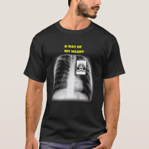 T-shirt Chien en moi Cœur de Limier Radiographie Création