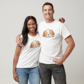 T-shirt Chien endormi a007 (Unisexe)