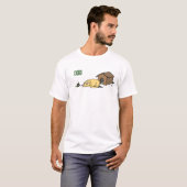 T-shirt Chien ennuyé (Devant entier)