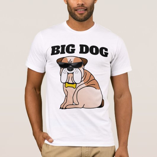 T-shirt CHIEN ÉNORME (Devant)