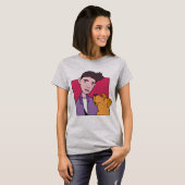 T-shirt Chien Et Garçon (Devant entier)