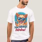 T-shirt Chien fabuleux, de taille paw (Devant)