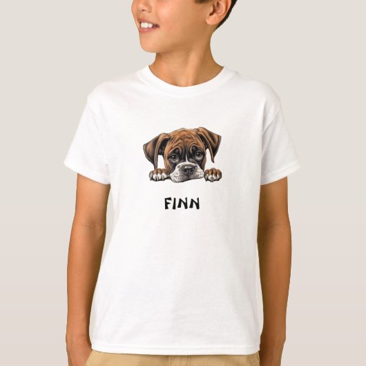 T-shirt Chien Finn (Devant)