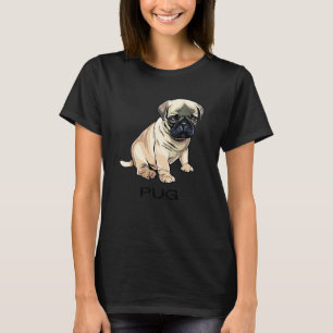 T-shirt Chien Fou Carlin