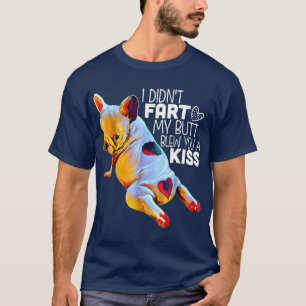 T-shirt Chien    fou françaisDrôle
