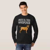 T-shirt Chien fouisseur minier Bull Terrier (Devant entier)