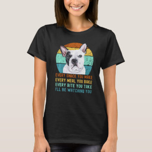 T-shirt Chien Français Ou Français De Chien À Balle Chaque