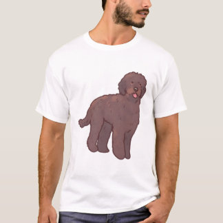 T-shirt Chien Golden doodle Magie