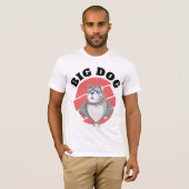 T-shirt CHIEN GRAND (Devant entier)