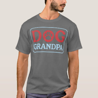 T-shirt Chien Grand-père Chien Propriétaire fille vintage