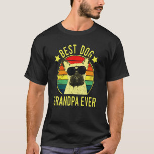T-shirt Chien grand-père de chien de taureau français
