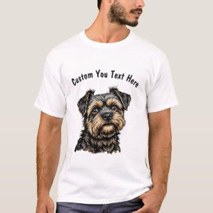 T-shirt Chien Griffon de Bruxelles personnalisable