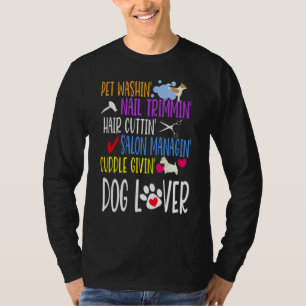 T-shirt Chien Groomer Chien Grooming Animal Chien