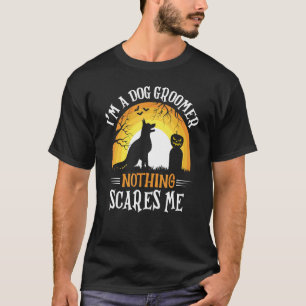 T-shirt Chien Groomer Halloween Animaux de compagnie Chien