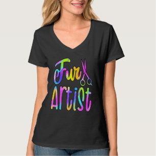T-shirt Chien Groomer Vie Animaux Chat Chiens Grooming Gro