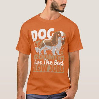 T-shirt Chien Groomers Chien Groomer Groomer cadeau fille