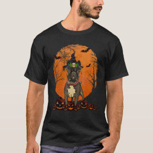 T-shirt Chien Halloween Chien de Chien de France Jack-o'-l