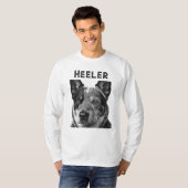 T-shirt Chien Heeler Blue Heeler (Devant entier)