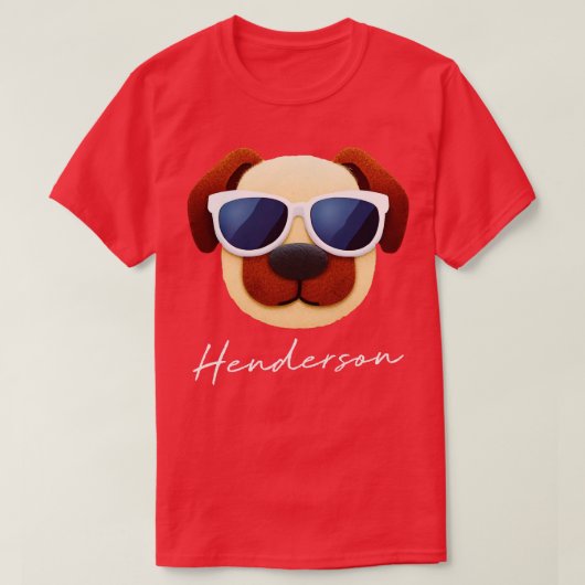T-shirt Chien Henderson (Design devant)