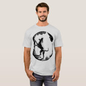 T-Shirt Chien Hound Plus Taille Chasse Chemise Chi (Devant entier)
