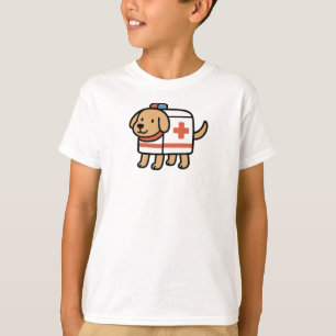 T-shirt Chien Infirmier