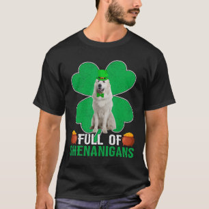 T-shirt Chien irlandais Great Pyrenees plein de bêtises St